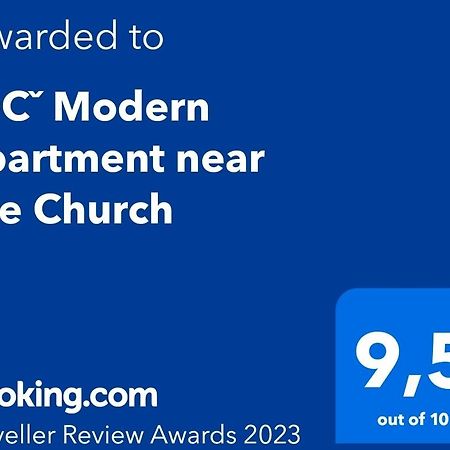 ˇdcˇ Modern Apartment Near The Church روفينج المظهر الخارجي الصورة